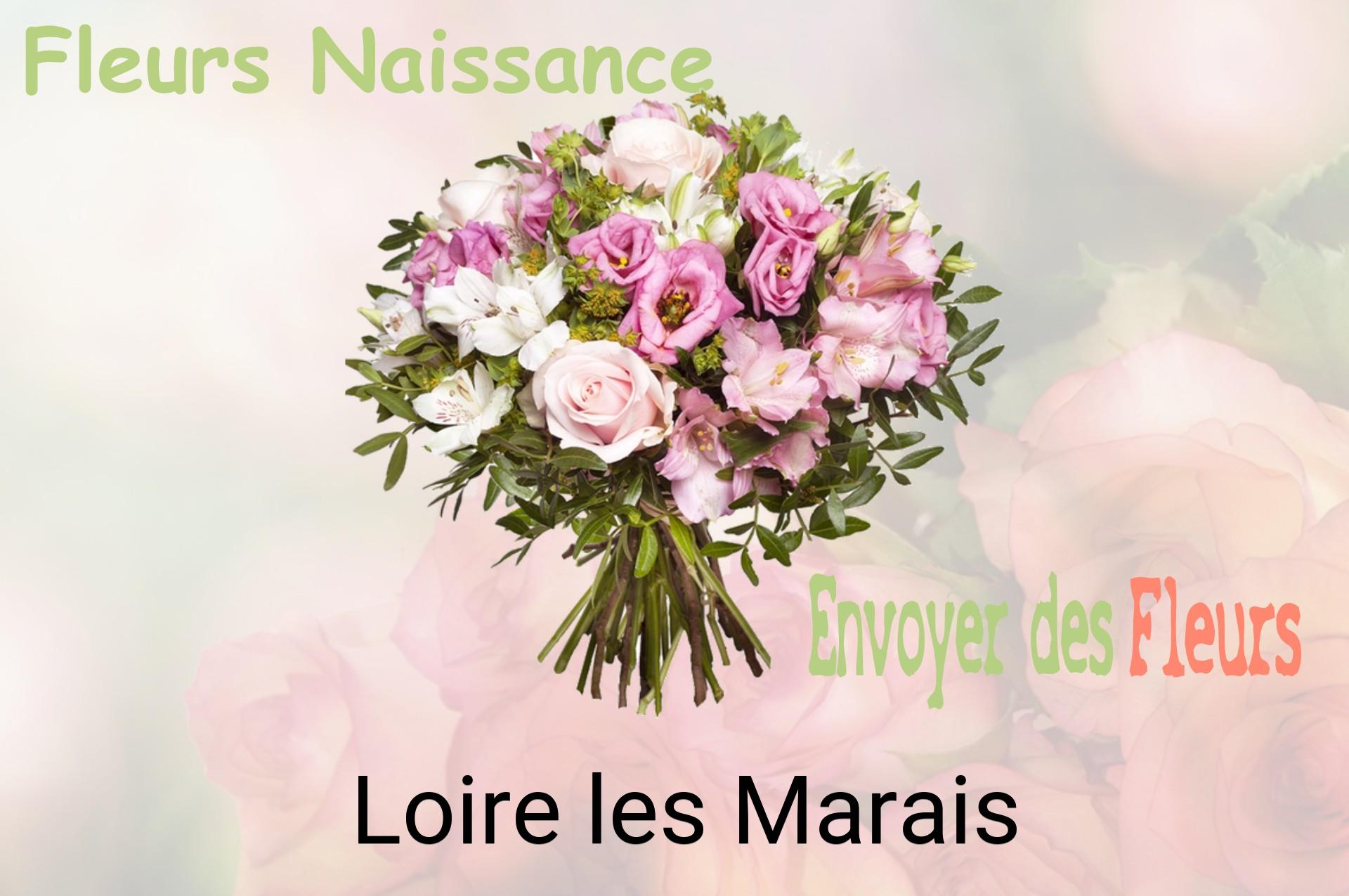 Bouquet de fleurs de naissance livré à Loire-les-Marais